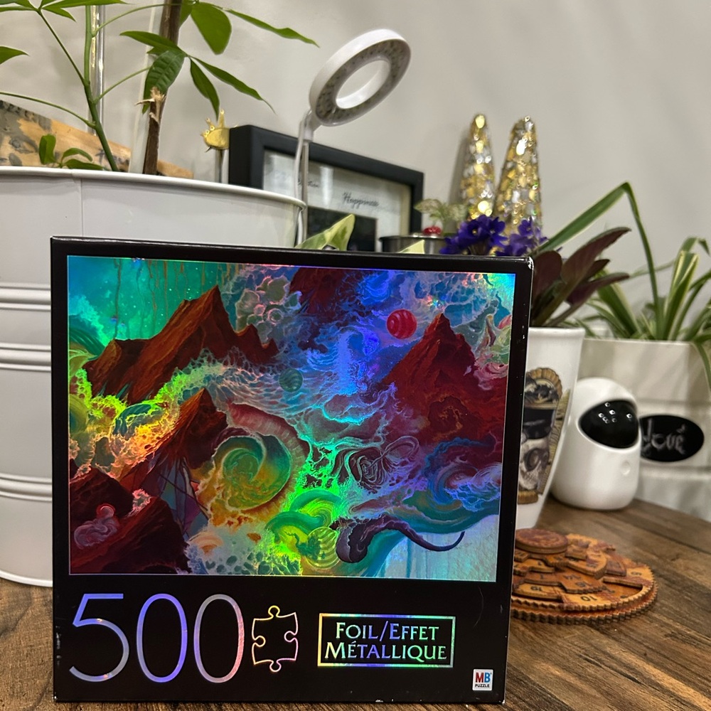 Challenging metallic puzzle
